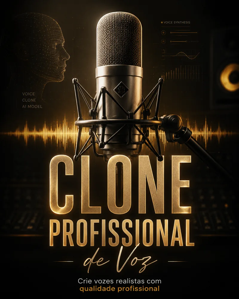 CLONE PROFISSIONAL DE VOZ